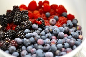 Various berries