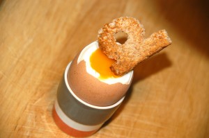 Eggs and soldiers!